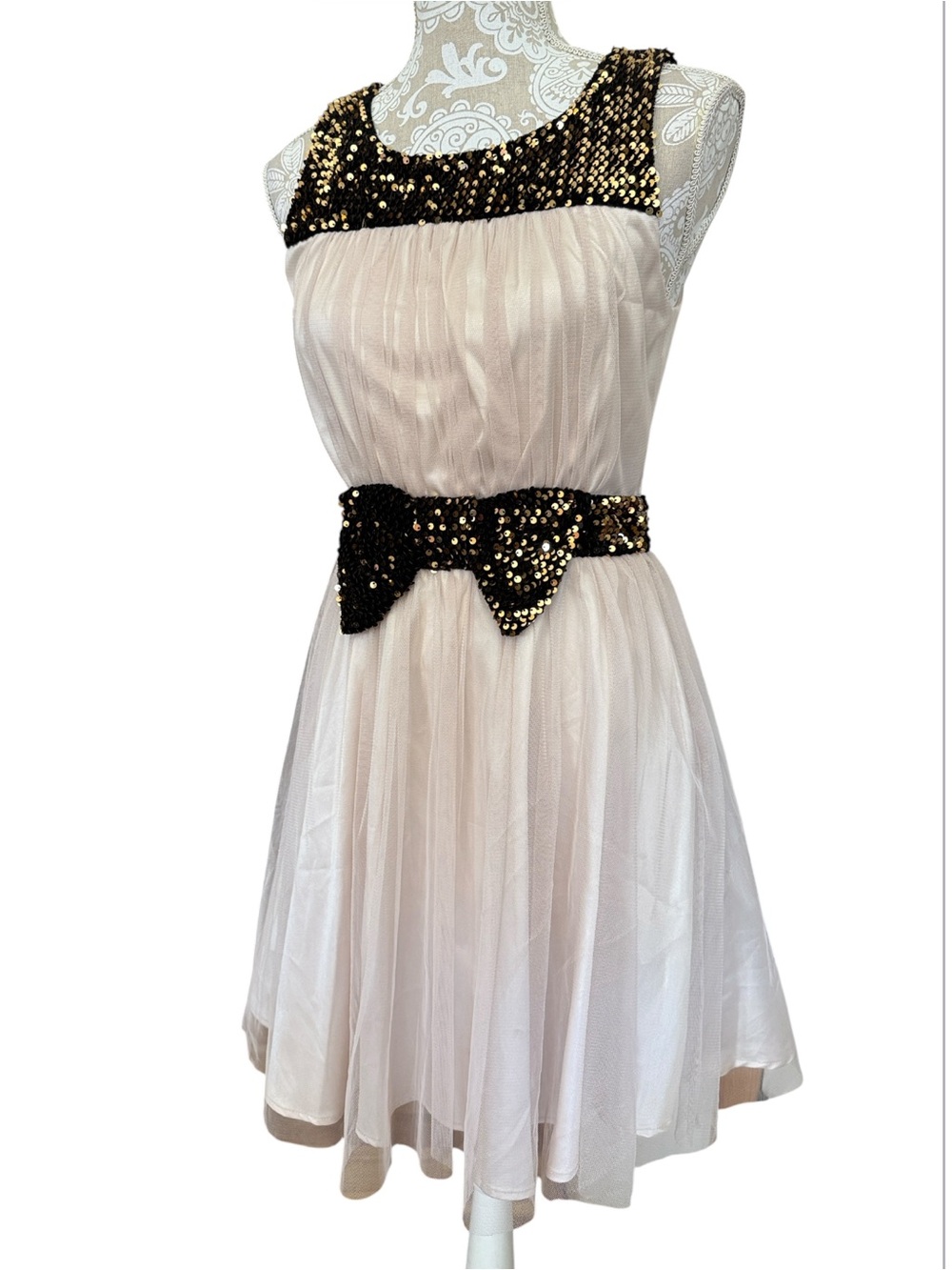 Mystic sequined formal dress